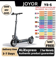 JOYOR Y8-S(ABE) Electric Scooter 10 Inch Wheel 48V 26Ah Battery 500W Motor 40Km/h Max Speed 120KG Load Up to 82KM Mileage