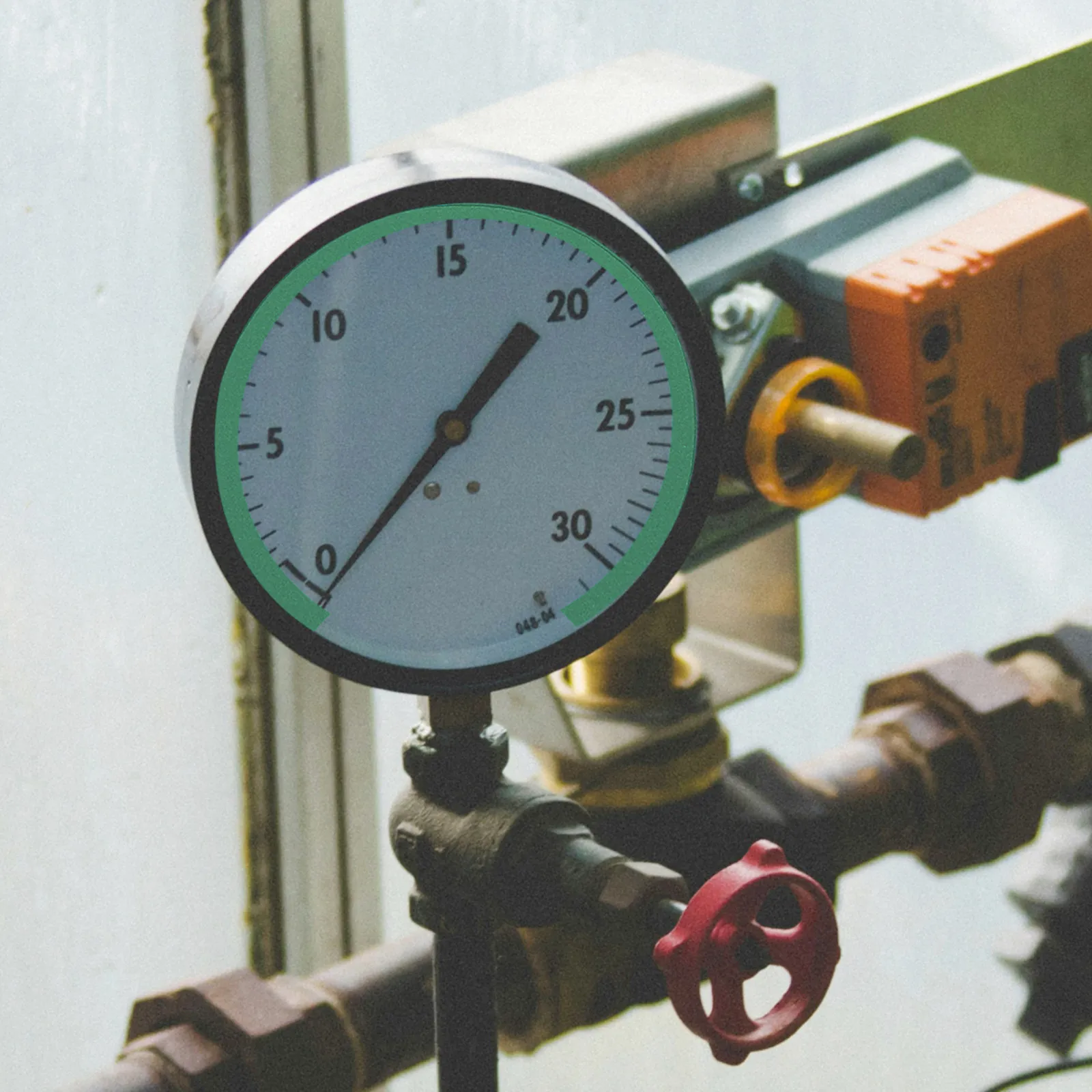 Pressure Gauge Identification Stickers Waterproof Adhesive Labels For Air Pressure Monitoring Safety Equipment Marking
