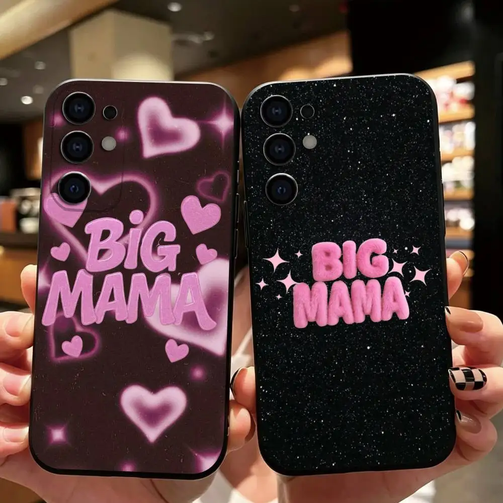 R-Rapper L-Latto Big mama Phone Case For Samsung S26,S25,S24,S23,S22,S21,S30,Ultra,Plus,Fe,Soft Silicone Black Cover Gift
