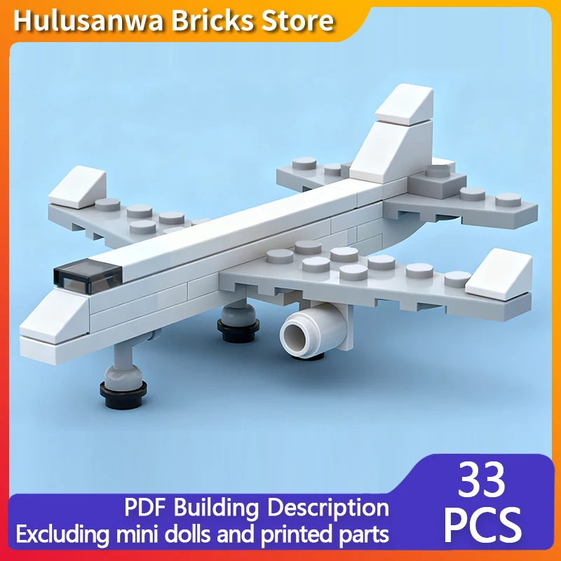 

MRJ-214 Civil Airliner Model MOC Building Bricks War Equipment Modular Technology Gifts Holiday Assemble Children Toys Suit