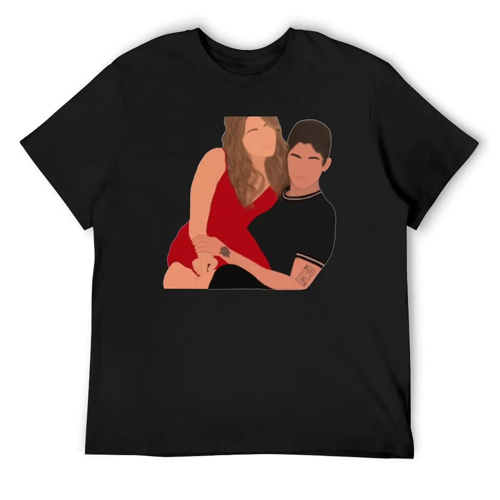 Hardin and Tessa T-Shirt shirts graphic rapper graphic tees compression shirt men