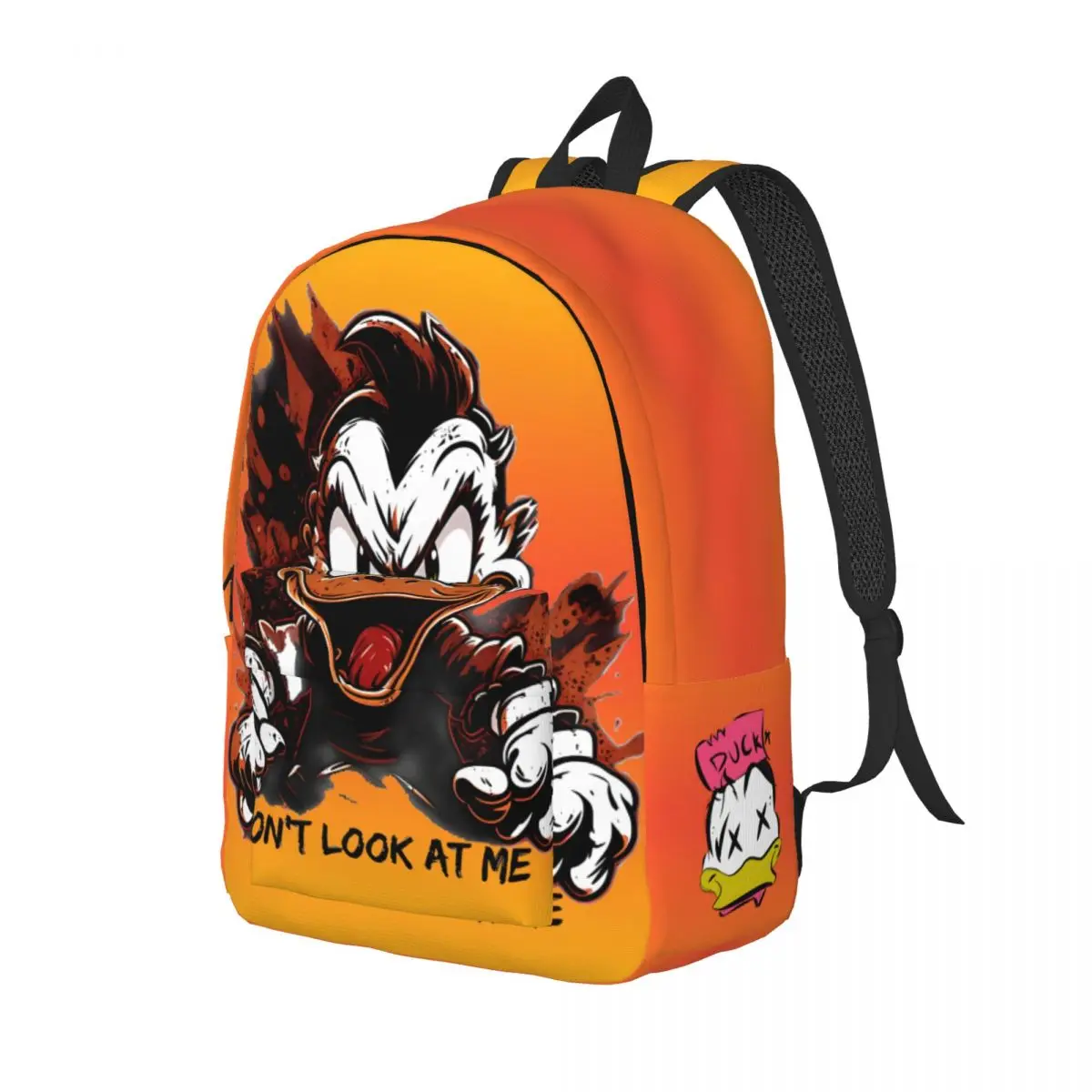 Portable Disney Schoolbag For Work Office Large Capacity Donald Duck Office Workers Storage Bag Back To School Gift