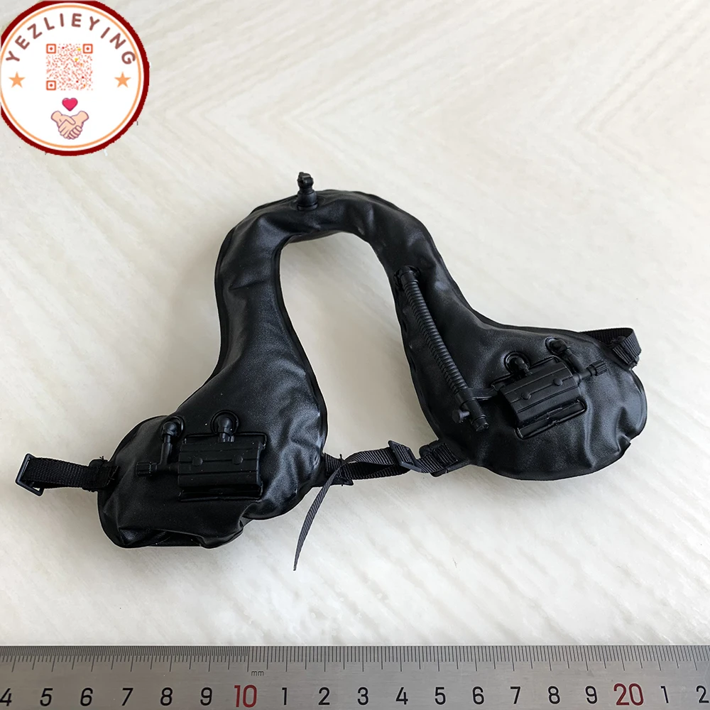 1/6 Scale Soldier Floating Collar Seal Water Ghost Big Floating Collar Vest Model for 12" Action Figure Toy Accessories