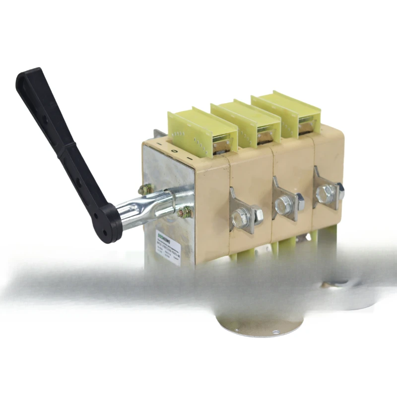 Disconnect switch VR32-37V71250-400 AUTH3 disconnect switch IP32 removable side shift handle 400A knife switch