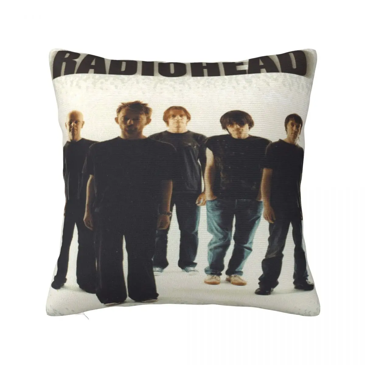 Home Decorations Radiohead｠rock Metal Band Pillowcase Stuff Pillow Covers Square Multiple Sizes