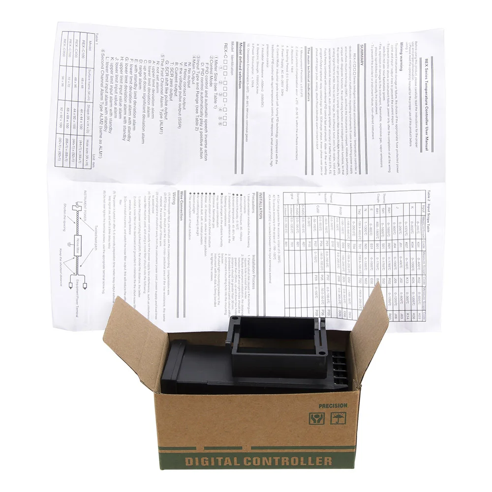 REX-C100 thermocouple RTD input temperature controller relay SSR 4-20mA output (not include SSR)