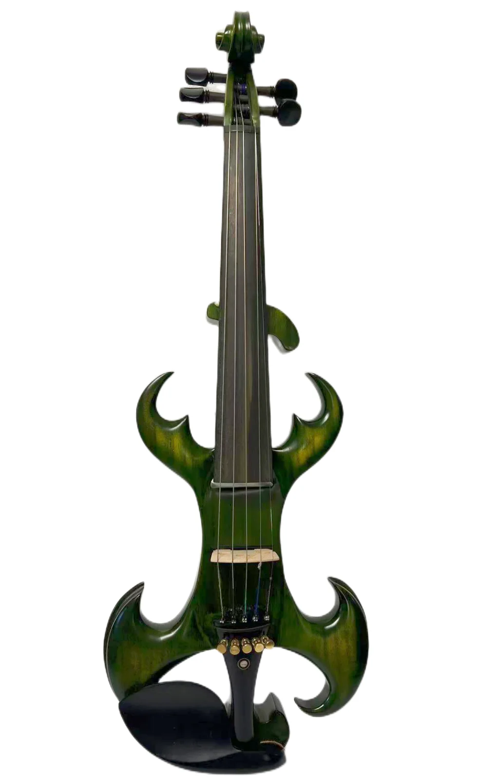 New Model Crazy-4 SONG brand Green 4/4 5 strings electric Violin solid wood