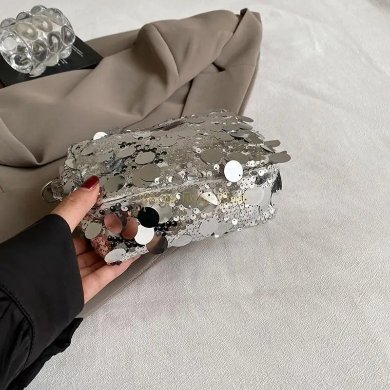 X90D Элегантная сумка для плеча с блестками вечерние кошельки для женщин для женщин аксессуар для женщин