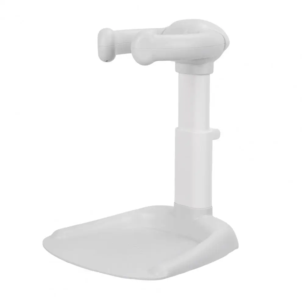 

Foldable Design Baby Shower Stand with Armrest, High Stability Adjustable Height Baby Shower Standing Support, Collapsible Baby