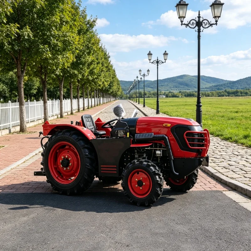 

Customized Dual CE/EMC Certified, Four-wheel Rotary Tiller, All-terrain Wheeled Cultivator, High-quality Farm Tilling Equipment