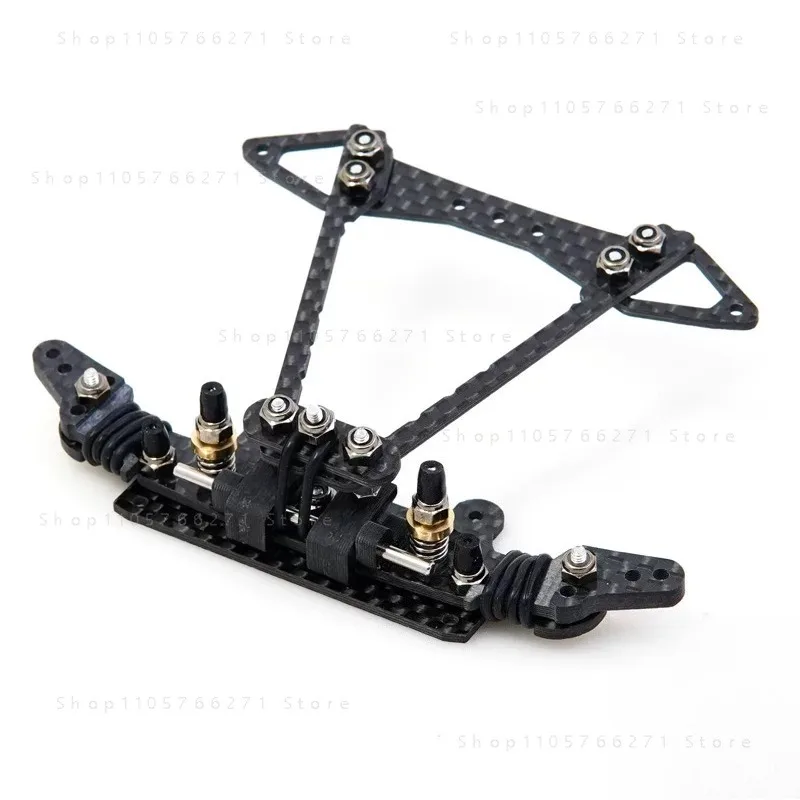 Homemade Mini 4WD Carbon Fiber CNC Kit MS/MSL/VZ Internal Suspension Car Swing Track Fish Head Pivot Sliding with Screw
