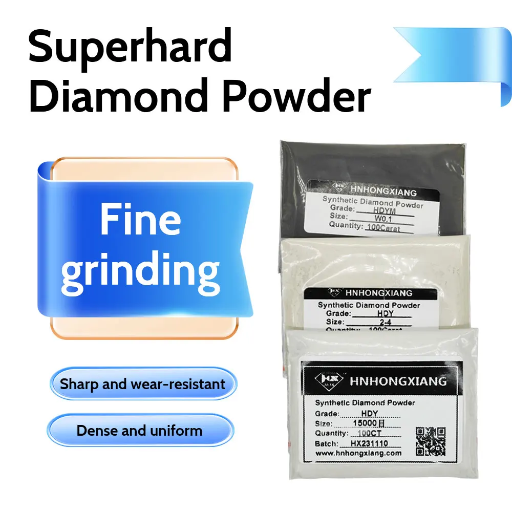 Polvere diamantata per realizzare liquami per lucidare campioni 20 grammi Polvere diamantata lucidata sintetica industriale