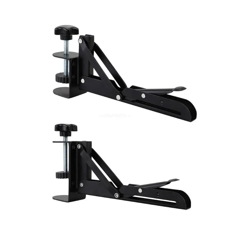 

Heavy Duty Metal Bracket Table Folding Shelf Bracket Support Brackets DropShipping