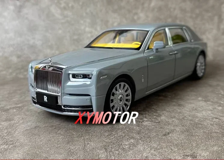 1: 18 For New Rolls Royce Phantom Generation 8 Alloy Diecast Model Car Toys Boys Gifts Hobby Display Collection Metal,Plastic