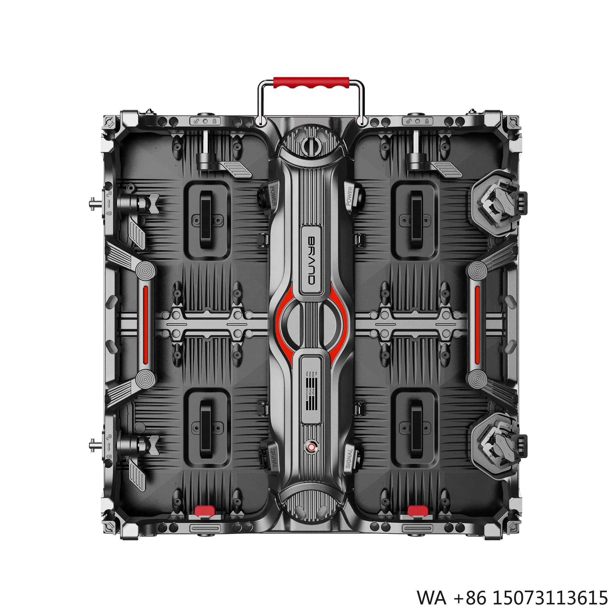 Tela LED de parede de cortina de vídeo de palco - Painel modular de aluguel P3.91 para eventos de casamentos