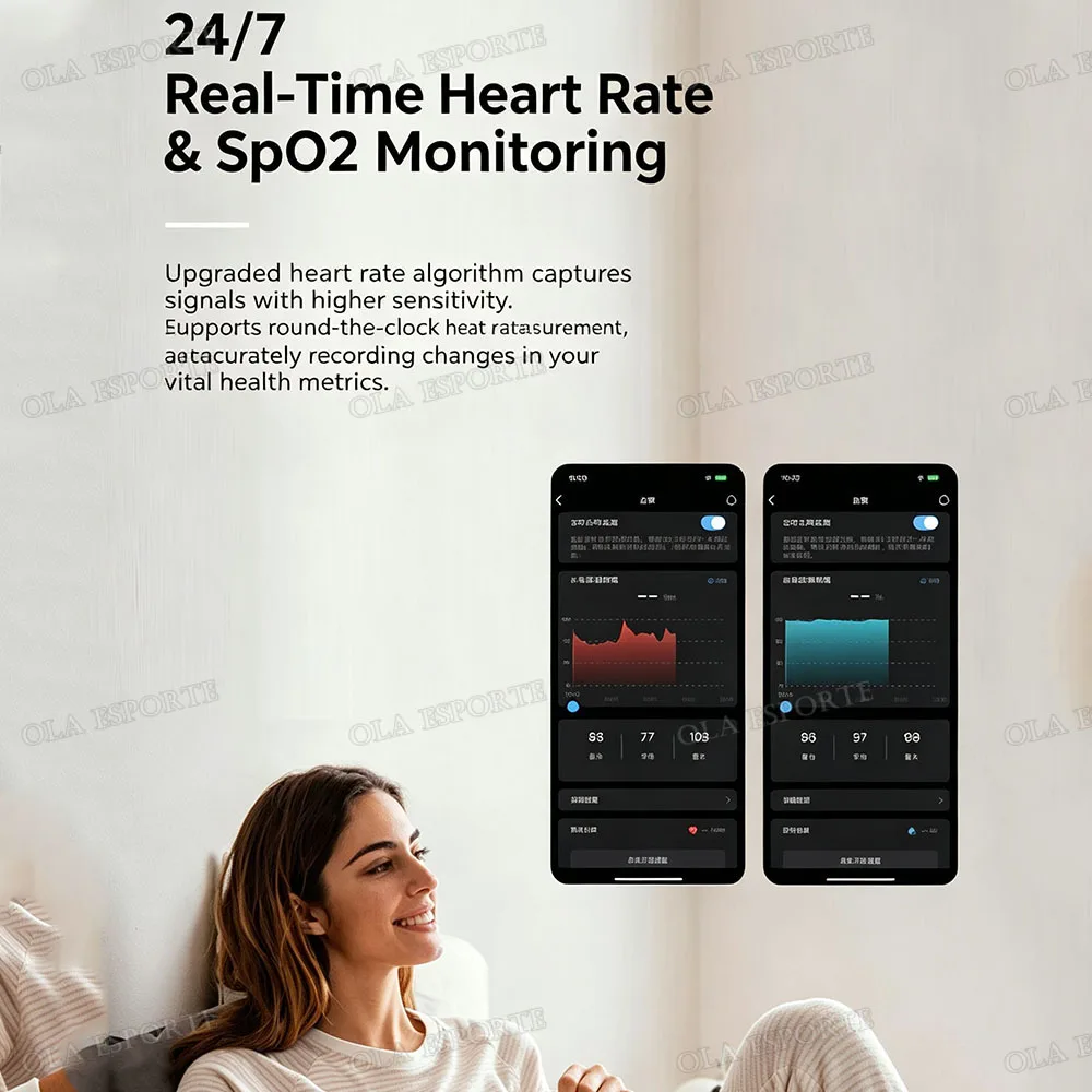 Smart Ring Video Controls,Sswipe up/down to turn pages,Music controls,Heart Rate Blood Oxygen Monitor,5ATM Waterproof Rings 2026 image 4