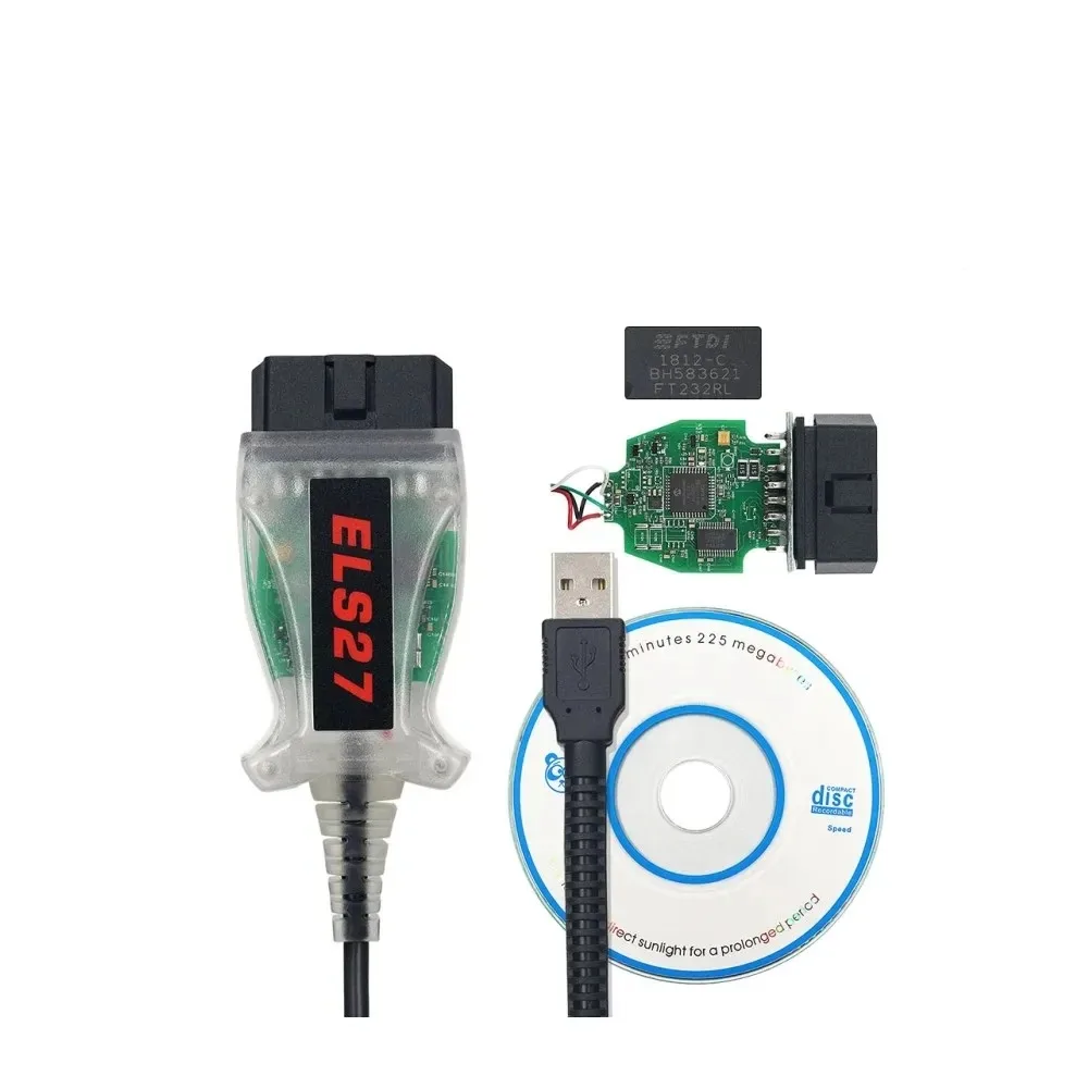 ELS27 FORScan V2.3.8 OBD2 Scanner PIC24HJ128GP FTDI Mircochip Diagnostic Cable for Ford/Mazda/Lincoln/Mercury Vehicles Code Read