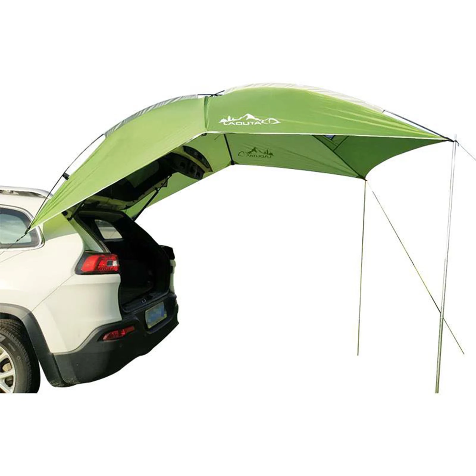 Tailgate Shade Awning Tent with Storage Bag, Waterproof Car Tail Tent for Camping and Picnics