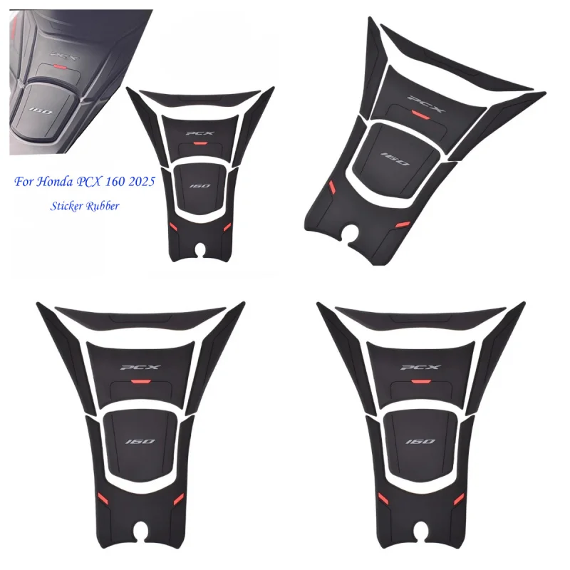 

New Motorcycle Protective Sticker Kit, Fuel Tank Knee Grips, Non-Slip Sticker, PCX Rubber Protection Decal for Honda PCX 160 202