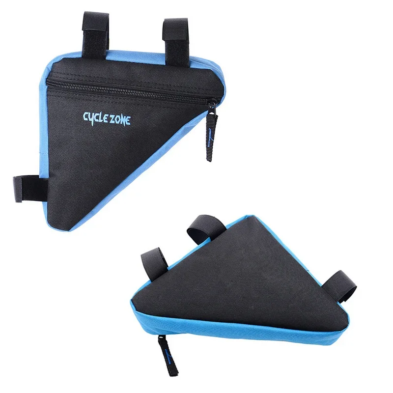 Bolsa triangular para cuadro de bicicleta de carretera, bolsa impermeable para viga de bicicleta de montaña, soporte para tubo de bicicleta, bolsa de sillín, accesorios de bicicleta de poliéster - Vista Detalle #06