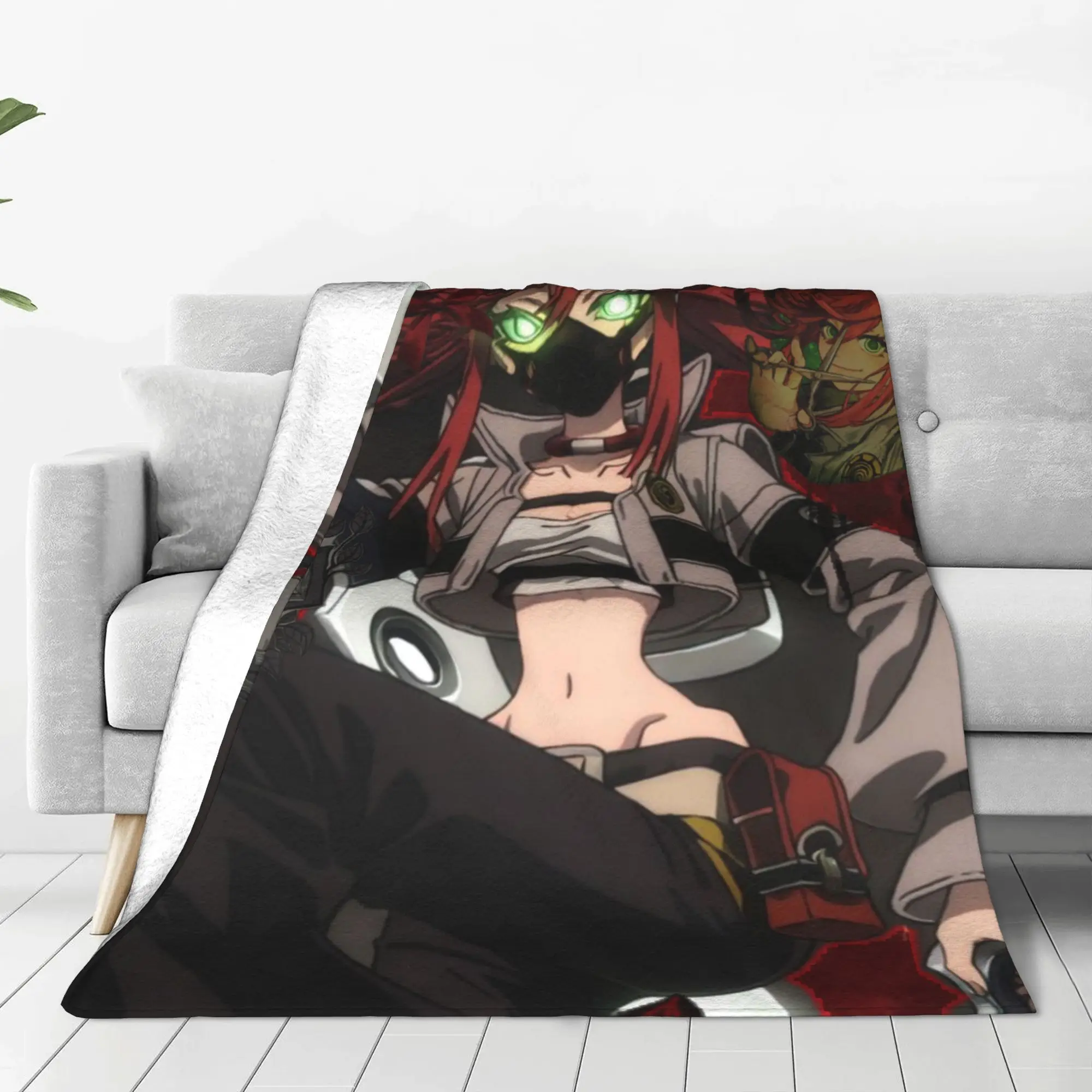 Gachiakuta Riyou Gachiakuta Blanket Summer Cute Ultra-Soft Throw Blankets For Bedding Plush Thin Quilt