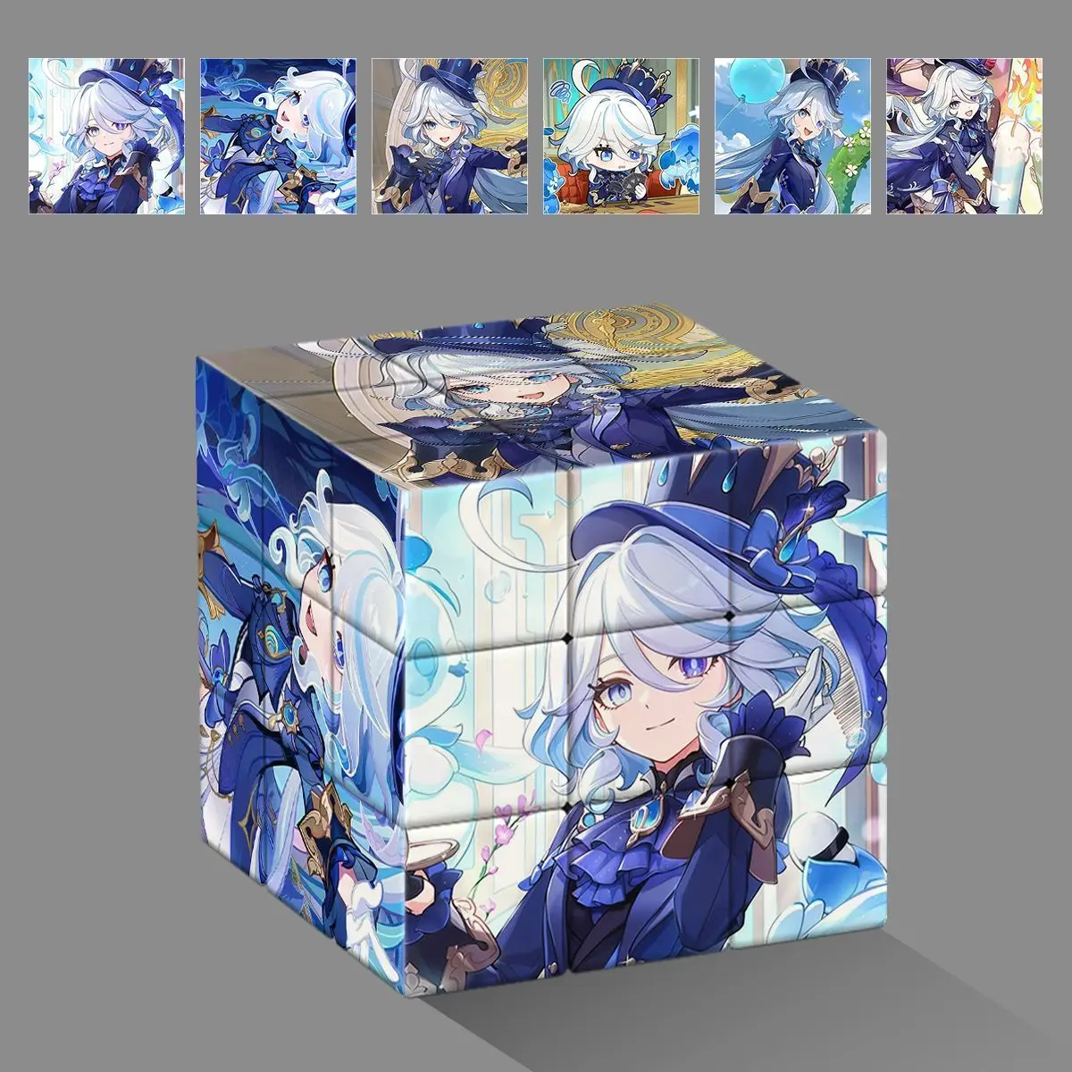 المكعب السحري أنيمي جينشين تأثير هو تاو فورينا دي فونتين الإجهاد الإغاثة لغز المهنية السلس سرعة لعبة هدايا الأطفال #3