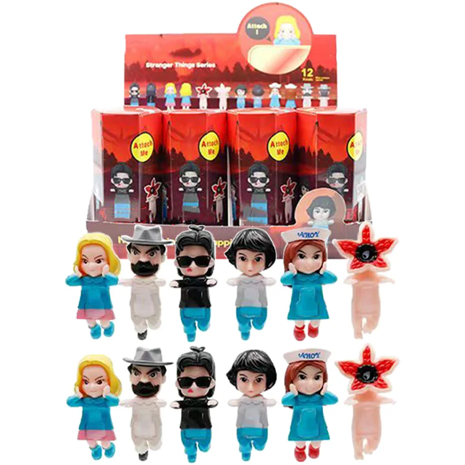 Hot 12 stücke Anime PVC Blind Box Serie Anime Figuren Mini Statue Peripherie Schreibtisch Ornamente Puppe Fans Kinder Halloween Geschenke