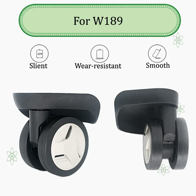 For W189 Universal Luggage Compartment Replacement Wheel - High-Quality Swivel Casters Repair Parts for Wheel Replacement