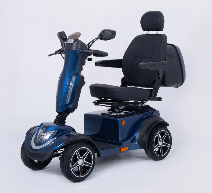 R4SE Handicapped Travel Four-Wheel Electric Mobility Scooter Stylish for Disabled Handicapped Mobility