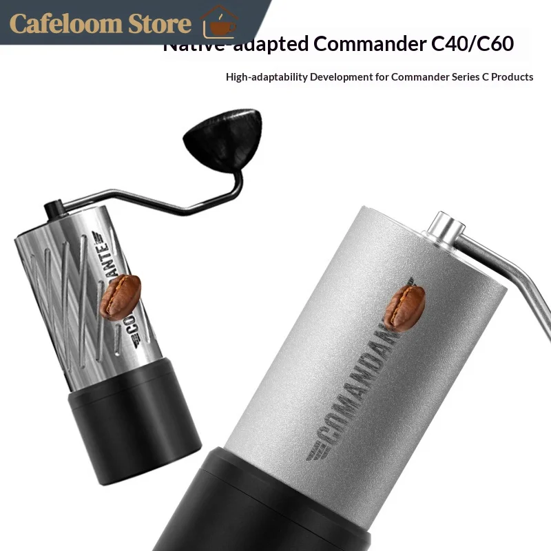 Strong Magnetic Mk4 Mk3 Aluminum Alloy Coffee Powder Container Fit Modified Comandante C40 C60 Hand Coffee Grinder Powder Cup