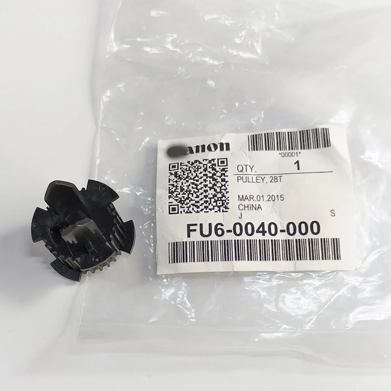 

3PC FU6-0040-000 FU6-0040 28T Pulley Gear Original For Canon IR3030 IR3035 IR3045 IR3230 IR3235i IR3245 Copier Parts