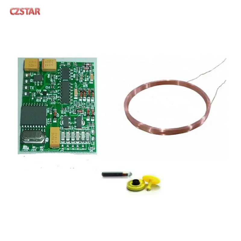 134.2khz rfid reader 50cm Long range ISO11784/85 FDX-B rfid reader Animal ear Tag glass tag reader Moulde microchip pet scanner