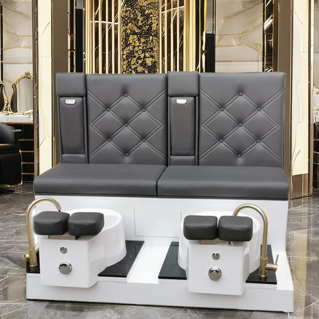 Modern Luxury Pedicure Chair With Massage Features for Spa Salon Use
