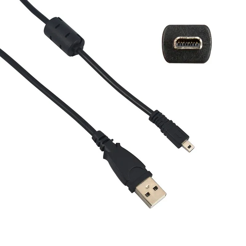 Kabel USB UC-E6 kabel do przesyłania danych/zdjęć przewód drutowy do Nikon i samsung Camera-1.5m 5 stóp wysokiej jakości