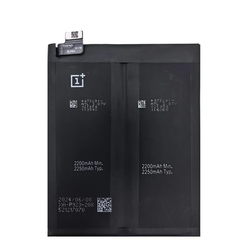 1 + Original Battery BLP801 For Oneplus 8T 9R One Plus 9R 8T, 4500mAh Replacement Battery, High Quality, Fast Shipping, 2025