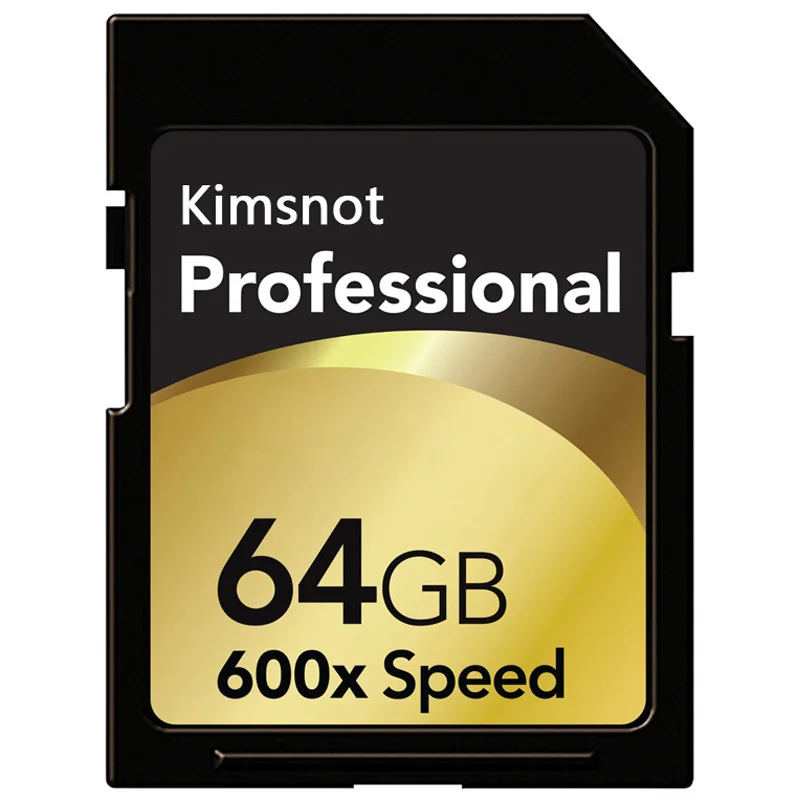 Kimsnot المهنية SDXC بطاقة 64GB 128GB 256GB 16GB 32GB SDHC SD بطاقة الذاكرة بطاقة C10 عالية السرعة 90 برميل/الثانية 600x لنيكون كانون