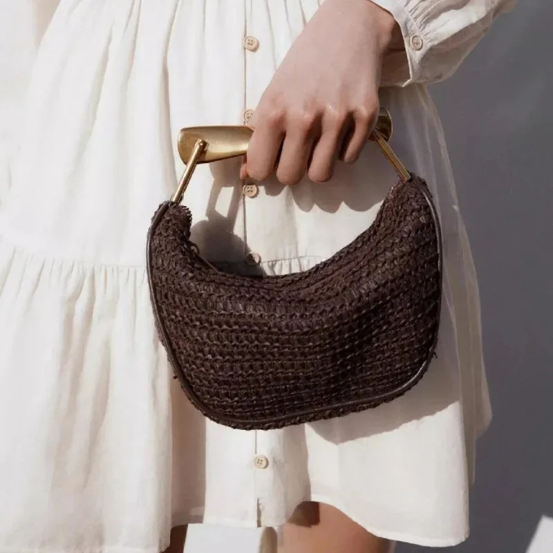 brown satchel handbag