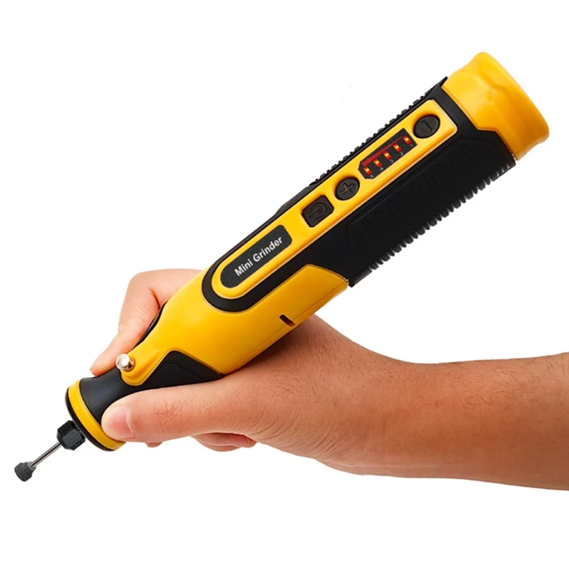 ABCA-7.2V Cordless Drill Grinder, Micro-Type Rotary Tool Engraving Machine, Electric Grinder, Engraving Machine Set