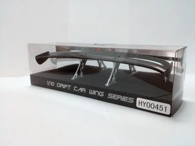 1/10 accessori auto RC 1/10 RC drift car wing set/Spoiler posteriore carrozzeria/veicoli giocattolo parti e accessori/lampada specchio