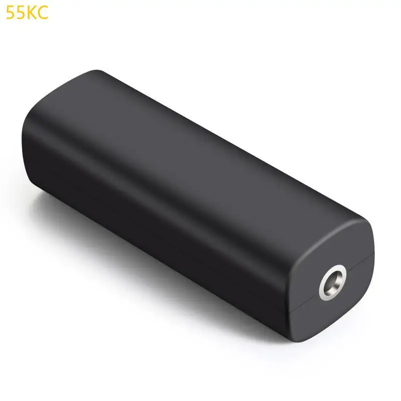 

55KC 3.5mm Aux Ground Loop Noise Isolator Plastic Cable Clear Sound Filter