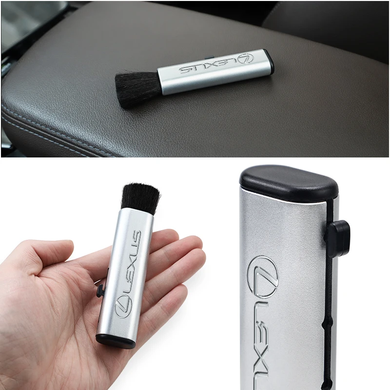 1 قطعة PPS سيارة قابل للسحب تنظيف فرشاة الصوف الاصطناعي الصغيرة لكزس F SPORT GX460 Ct200h IS250 ES 220D IS200 Fsport GS