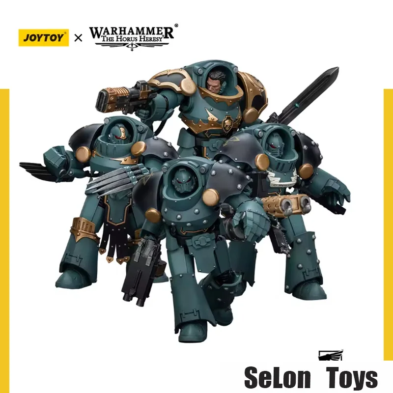 

JOYTOY Warhammer 40k 1/18 Action Figures 14.2cm Sons of Horus Tartaros Terminator Squad Collection Model Toys