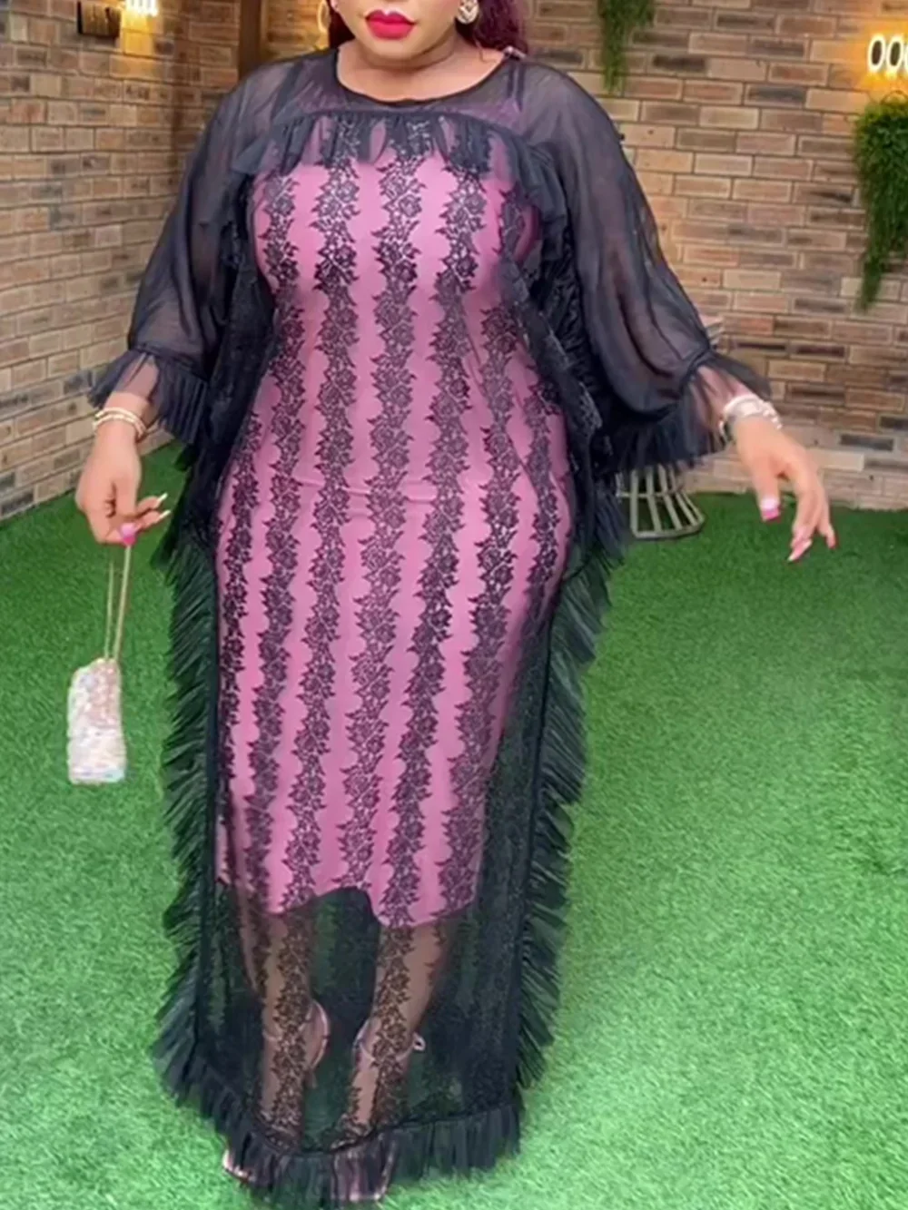 

African Dresses for Women Traditional Africa Clothes Dashiki Ankara Outfits Gown Abaya Turkey Wedding Party Long Maxi Dress 2024