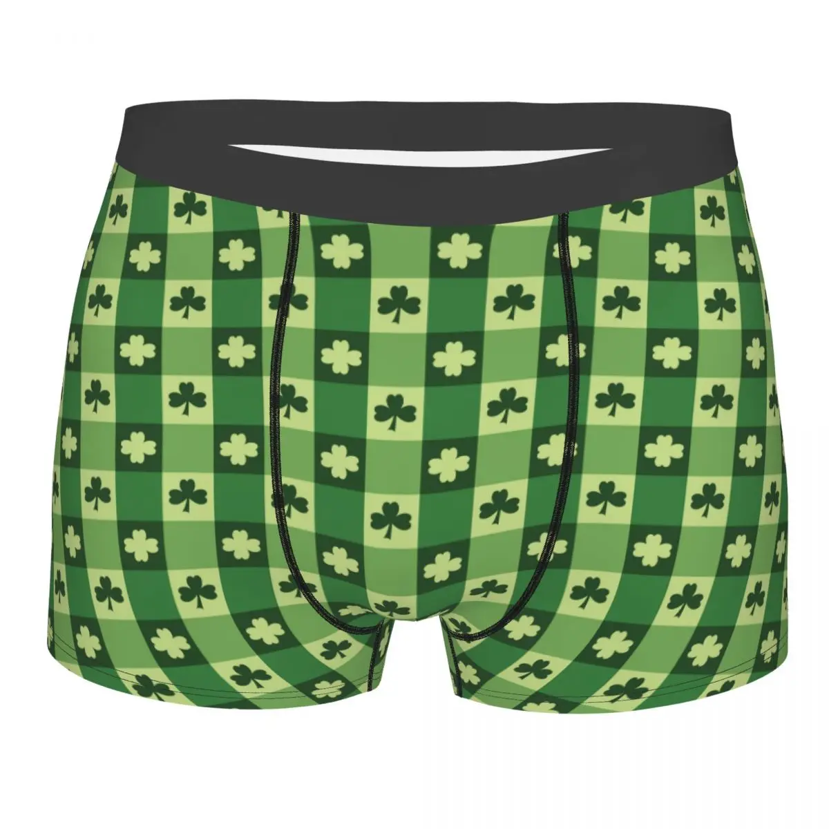 

Custom St Patrick's Day Shamrock Clover Leaf Boxers Shorts Men's Briefs Underwear Cool Underpants