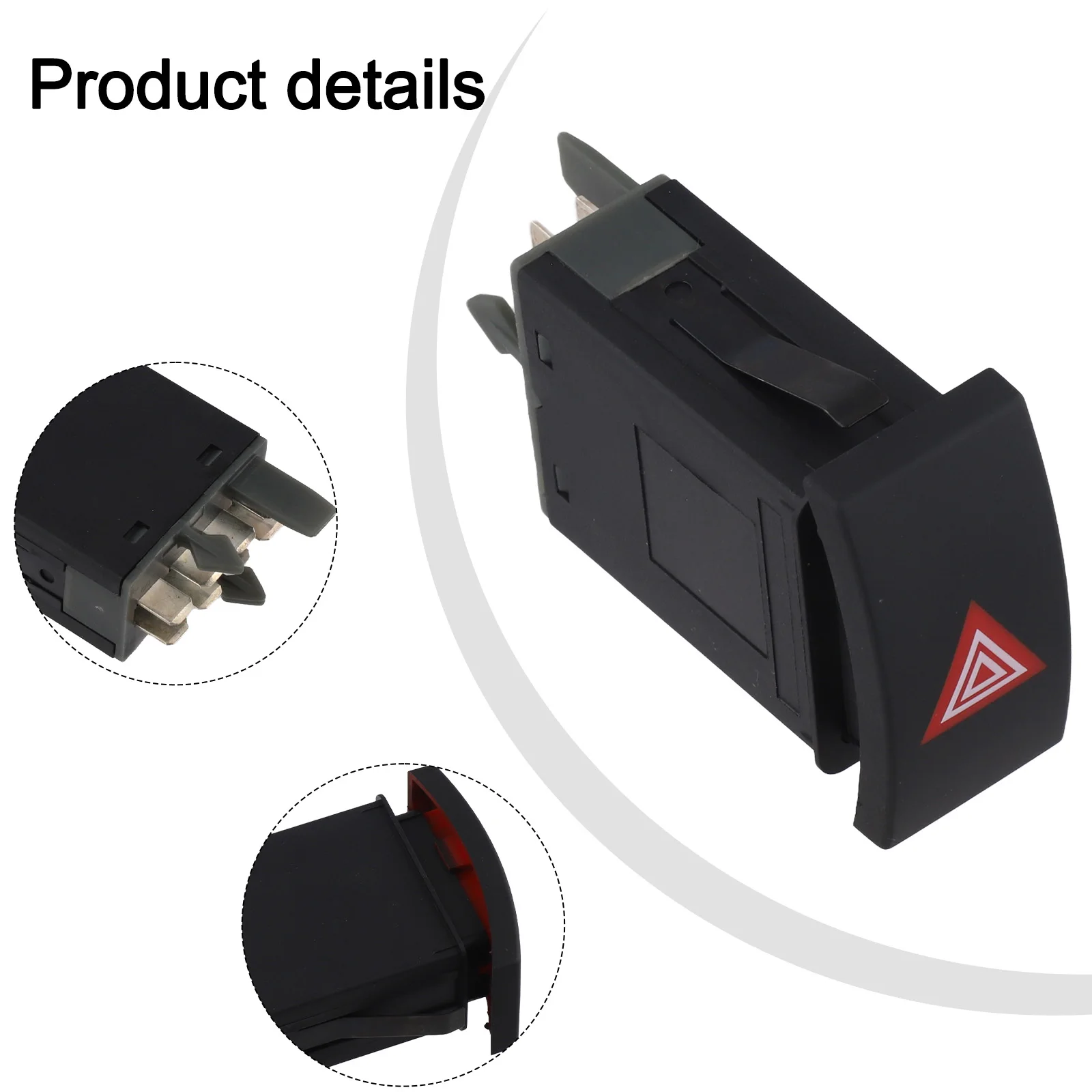 

For Skoda Superb 2002-2008 Button Hazard Warn Button Switch 1 Piece Direct Replacement OE Part Number 3U0953235D