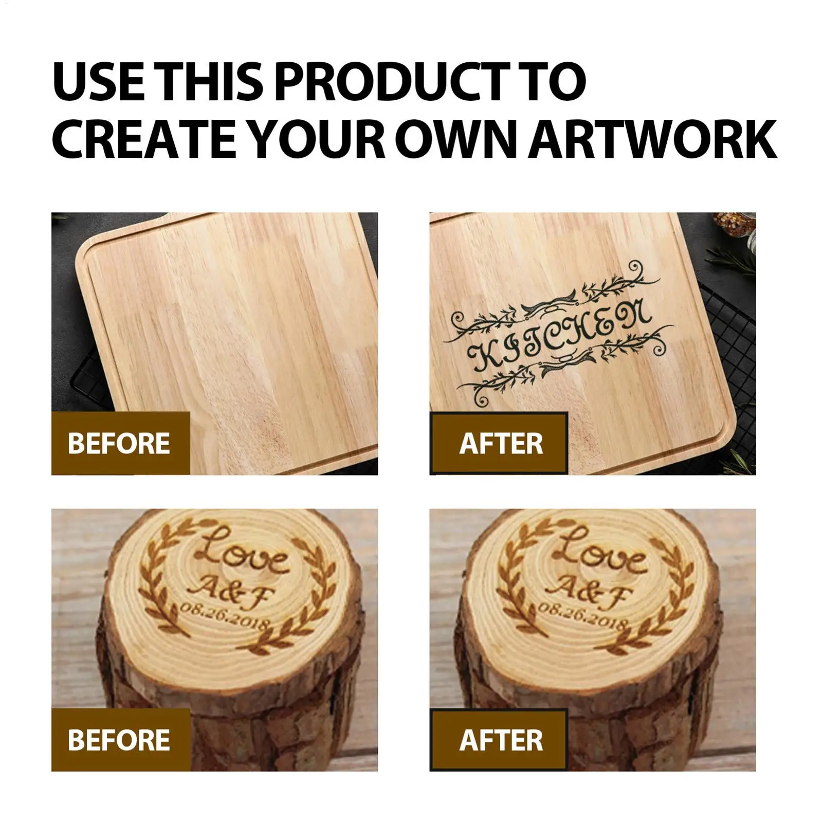 1Pcs Safe Non Toxic Wood Burning Paste Creative Pyrography Material For Leather Canvas Paper Smooth Wood Burning GelSolid
