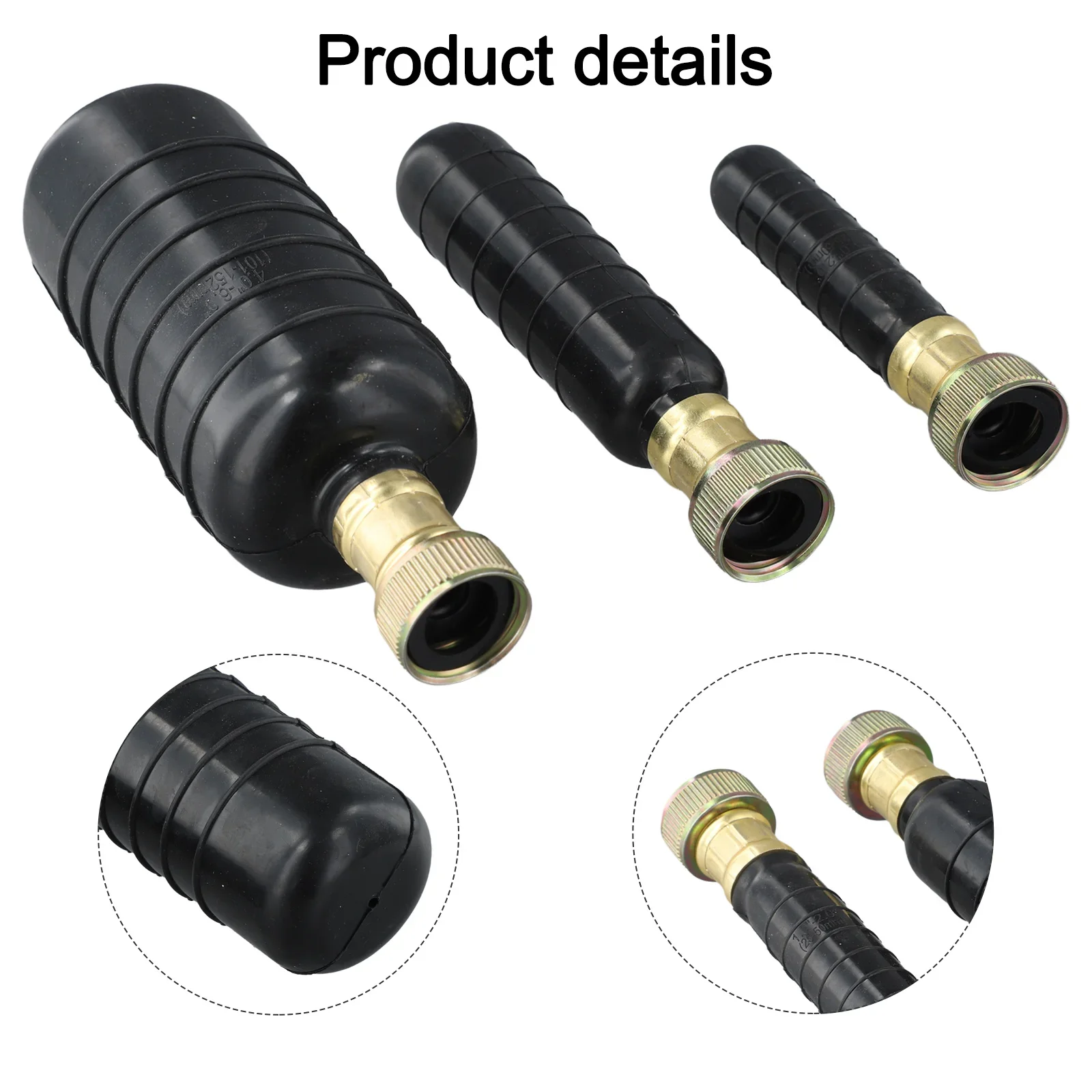 

Drain Cleaner Rubber Drain Bladders Drain Cleaning Kit User-friendly Operation For Various Types Of Drains For Home Maintenance