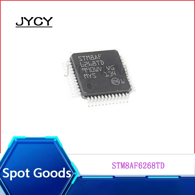1PCS STM8AF6268TD  NEW QFP48 EEPROM 8-bit MCU microcontroller