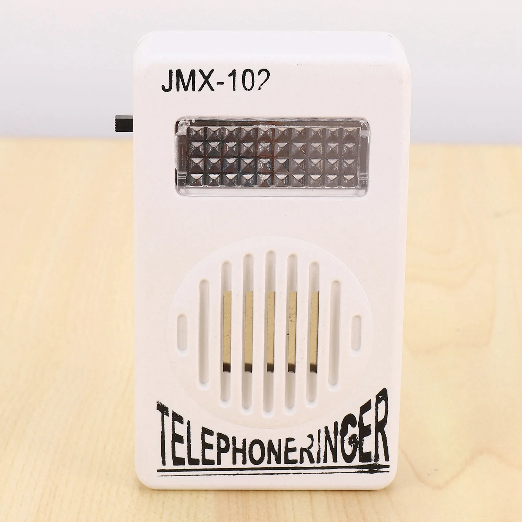 N88R 2X RJ11 Adaptor Cincin Telepon Lebih Keras Dering Amplifier Flash untuk Telepon Rumah