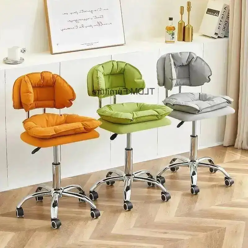 Adjustable Nordic Ergonomic Minimalist Bar Stools Comfortable Barstools Relaxing Designer Computer Soft Sillas Bar Furniture